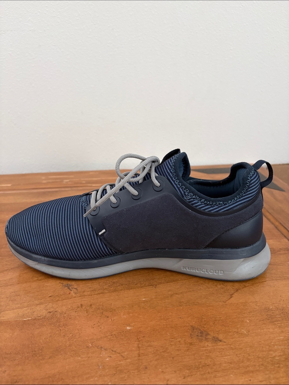 Kuru Atom Men's Navy Athletic Lace-Up Sneakers Size 11 Wide - Picture 5 of 11